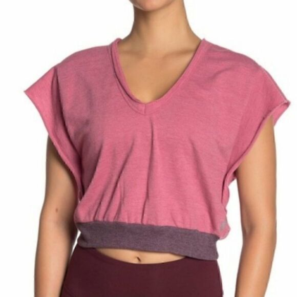 NEW $48 Free People Movement Happy Camper Tee - Picture 2 of 16